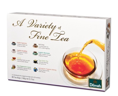 Zestaw herbat Dilmah Variety of Fine Tea prezent