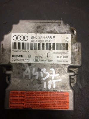 AUDI A4 B7 КАБРИОЛЕТ СЕНСОР AIRBAG 8H0959655E