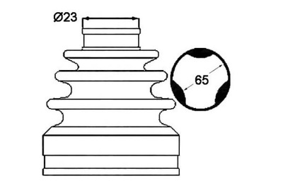 Sasic 1904037 набор защита, система рулевой фото №1