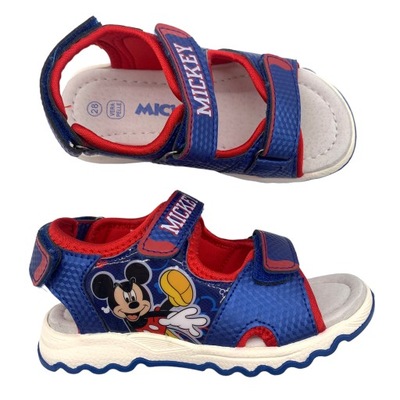 Buty dziecięce sandały Disney Mickey Mouse myszka miki rozmiar 28 na rzepy