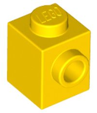 LEGO 1X1 Z WYPUSTKĄ ŻÓŁTY NR 87087 ZA 2 SZT