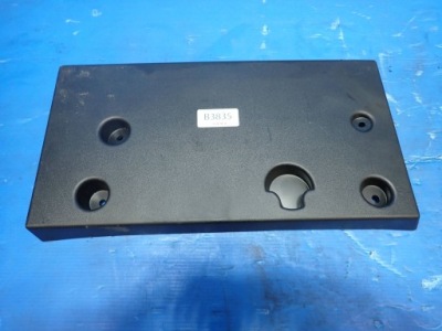 Молдинг номерного знака рамка подкладка регистрационный перед alfa romeo stelvio 5055 фото №1