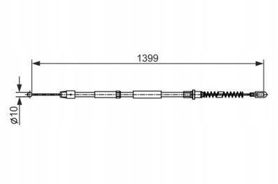 BOSCH 1 987 482 539 CIEGLO, HAMULEC AUTONOMOUS - milautoparts-fr.ukrlive.com