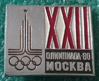 ODZNAKA XXII LETNIA OLIMPIADA MOSKWA 1980