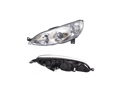 Лампа передняя peugeot 407 04- 6206032 правая nowa фото №1