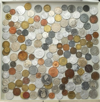 Świat. Zestaw monet RÓŻNE – 564,81 g
