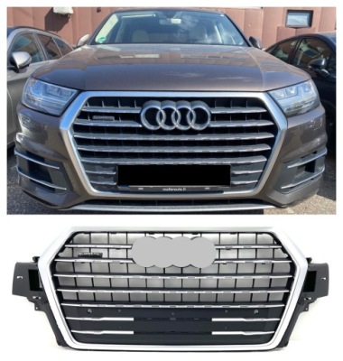 Решётка радиатора решётка  audi q7 4m 2015-2019 4m0853651j mx3 фото №1