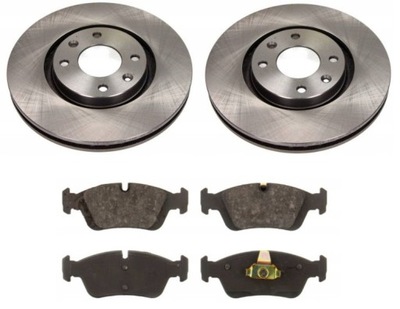 Тормозные диски + тормозные колодки перед bmw 3 e36 e46 286mm вентилируемые фото №1