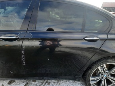 Двері ліва задні bmw f01 black sapphire 475/9 фото №1