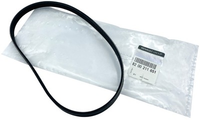 Dacia logan i 1.4 1.6 ремень клиновой оригинальный номер 820021165 фото №1