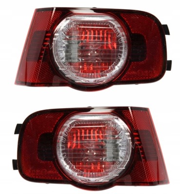 Citroen c3 picasso 08- комплект лампа задняя бампер фото №1