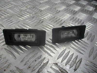 Фонари подсветка регистрационного 8k audi a4, a5 фото №1