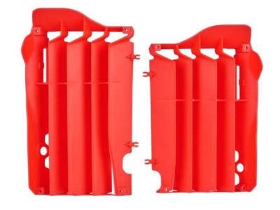 DEFLECTOR DEL RADIADOR POLISPORT HONDA CRF 450 ROJO  