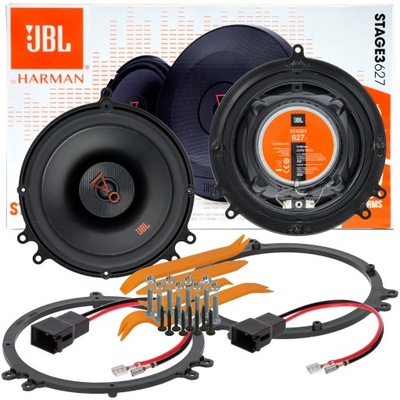 JBL STAGE3 627 ALTAVOCES AUDI A3 8L A4 B5 PARTE TRASERA DYSTA  