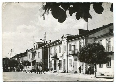 ŁOSICE :: Rynek - stare auto