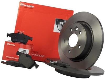 BREMBO TARCZE+KLOCKI GAL. VOLVO C70 II 260MM 