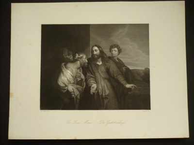 Van Dyk, Jezus i chromy człowiek, oryg. 1852