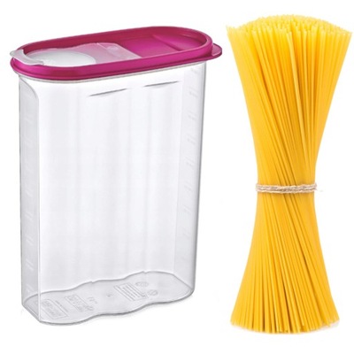 POJEMNIK NA ŻYWNOŚĆ SYPKĄ PŁATKI MAKARON 2,4l