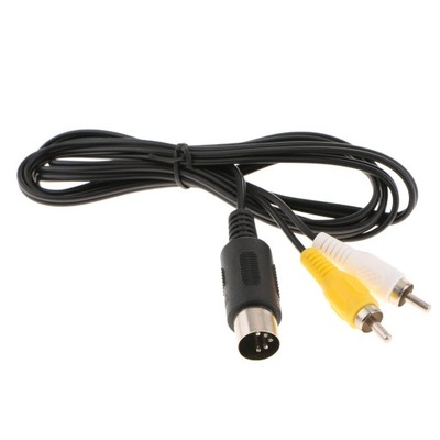 1.8M AV TV VIDEO AUDIO CABLE CABLE 5PIN FOR  