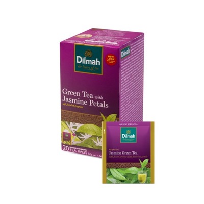 Herbata zielona Dilmah Jasmine 20 kopert