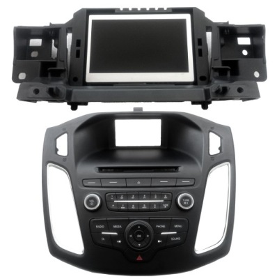 F1ft-18b955-gd экран дисплей радио ford focus mk3 3 рестайлинг  2014-2018 фото №1