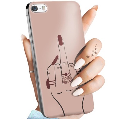 ETUI DO IPHONE 5 / 5S / SE WZORY FUCK YOU FUCK OFF OBUDOWA POKROWIEC CASE