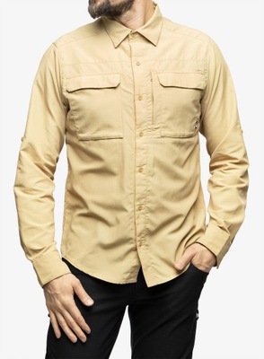 Koszula turystyczna męska The North Face Sequoia Shirt - Khaki Stone - M