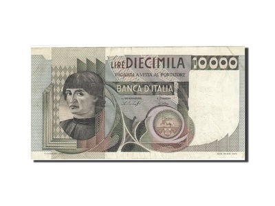 Banknot, Włochy, 10,000 Lire, 1976-1979, 1976-1978