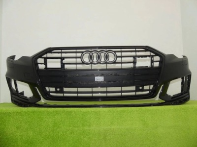 Бампер перед audi a6 c8 4k 18- s-line s6 решётка радиатора фото №1