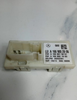 Mercedes gl x166 w246 модуль блок керування світла a1669002906 фото №1