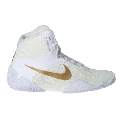 Buty zapaśnicze bokserskie NIKE TAWA BIAŁO/ZŁOTE| 44,5