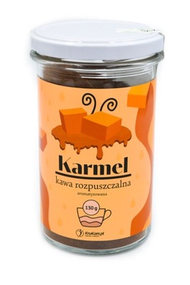 KruKam Kawa rozpuszczalna Karmel 130g