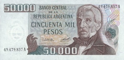 Argentyna - 50000 Pesos - 1979 - P307 - St.1