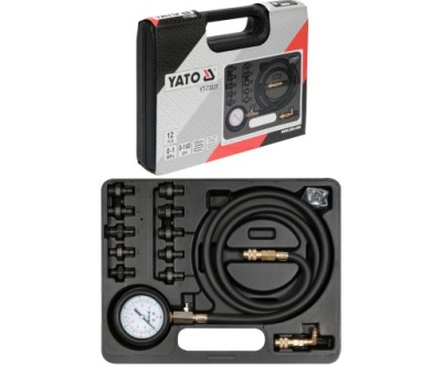 MIERNIK CIŚNIENIA OLEJU 0-140 PSI 12el. PRÓBNIK TESTER YATO