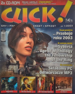 Click! 1/2003 brak płyt