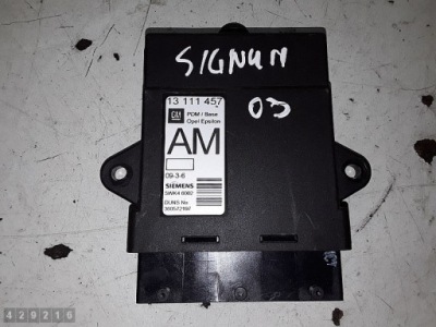2003 opel signum ecu 13111457 5wk46002 фото №1