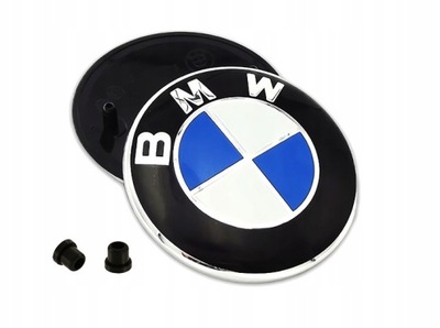 EMBLEMA ŽENKLELIS LOGO BMW 82MM E30 E34 E38 E39 E46 E53 E83 E60E61 E67 X3 X5 