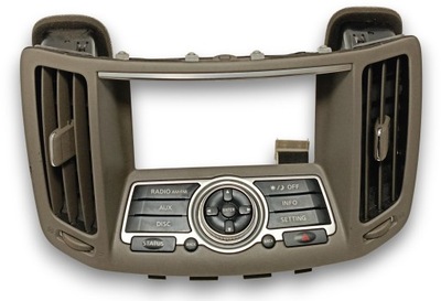 Панель радио srs рамка дисплея решётки обдув infiniti g35 lift g37 q60 фото №1