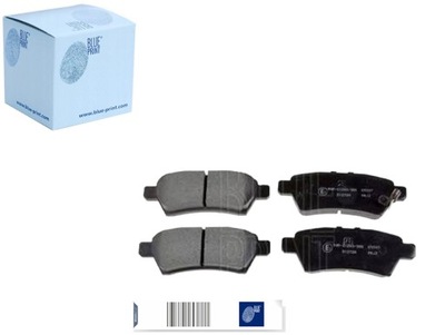 Blue print adn142135 набор тормозных колодок тормозных, тормоза дисковые фото №1