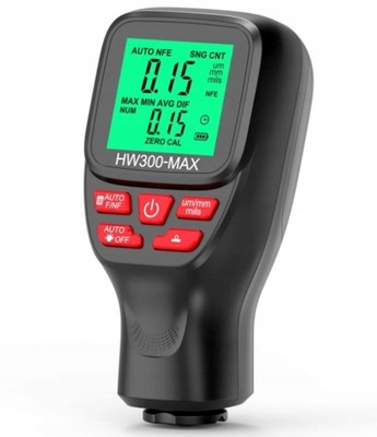 MIERNIK TESTER GRUBOŚCI LAKIERU HW300-MAX