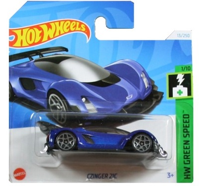 Hot Wheels Czinger 21C HW Green Speed 4/10 1:64 niebieski