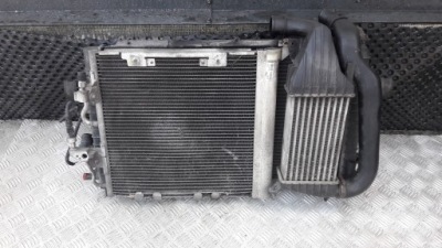 Astra h 3 3 1.7 cdti радиатор + интеркулер фото №1