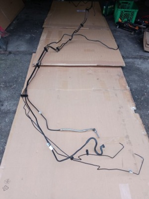 Трубка шланг гальмівний kpl mercedes w166 фото №1