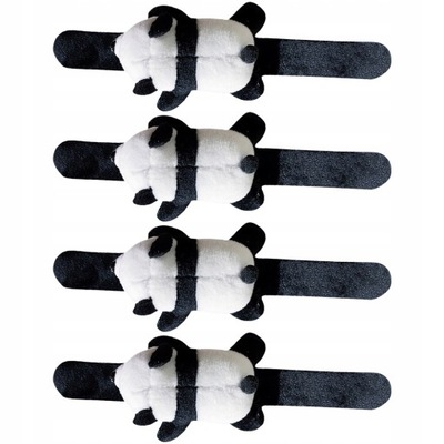 Panda Opaska Na Rękę Zwierzątka Dla Dzieci 4 Szt
