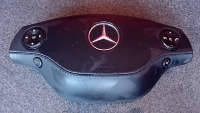 MERCEDES W221 S C216 CL ПОДУШКА AIR BAG ВОДИТЕЛЯ КОЖА РЕСТАЙЛ S500 S550 S600