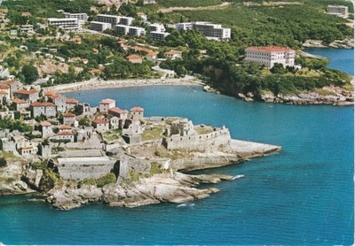 CZARNOGÓRA - ULCINJ - TWIERDZA - Z LOTU PTAKA