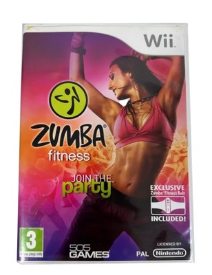 GRA SPORTOWA ZUMBA NA KONSOLĘ NINTENDO WII