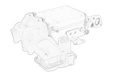 Радіатор, рециркуляція вихлопних газів фото №1