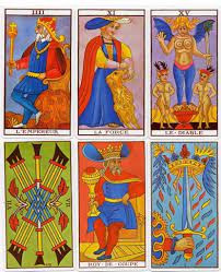 Karty Wielki Tarot Marsylski do WRÓŻENIA Klasyczne