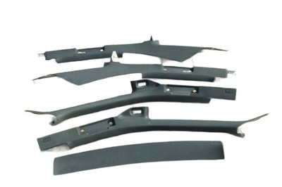 Стійки дах чорні audi a4 b7 sedan фото №1